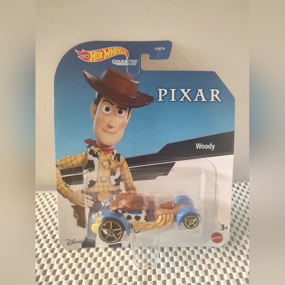 Hot Wheels Disney Pixar Toy Story Woody Character Car NWT